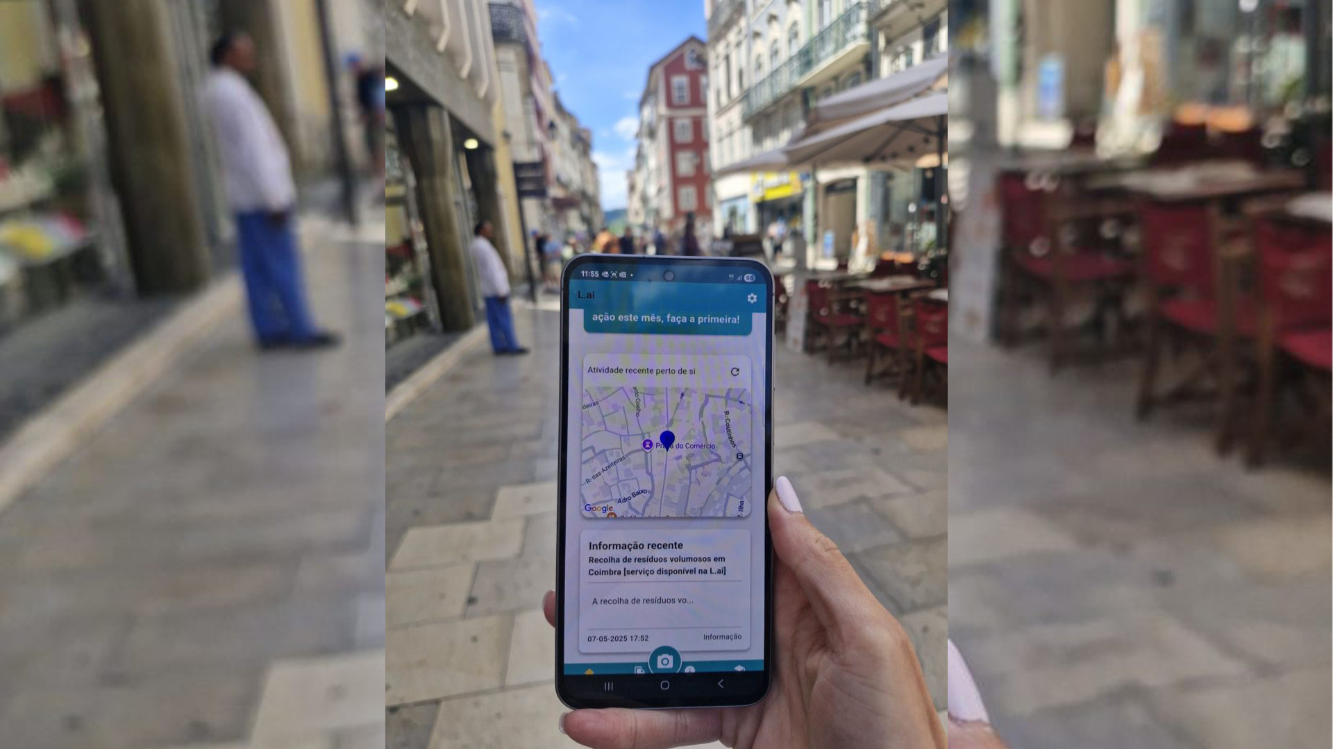 CM de Coimbra disponibiliza recolha seletiva de biorresíduos através da aplicação L.ai