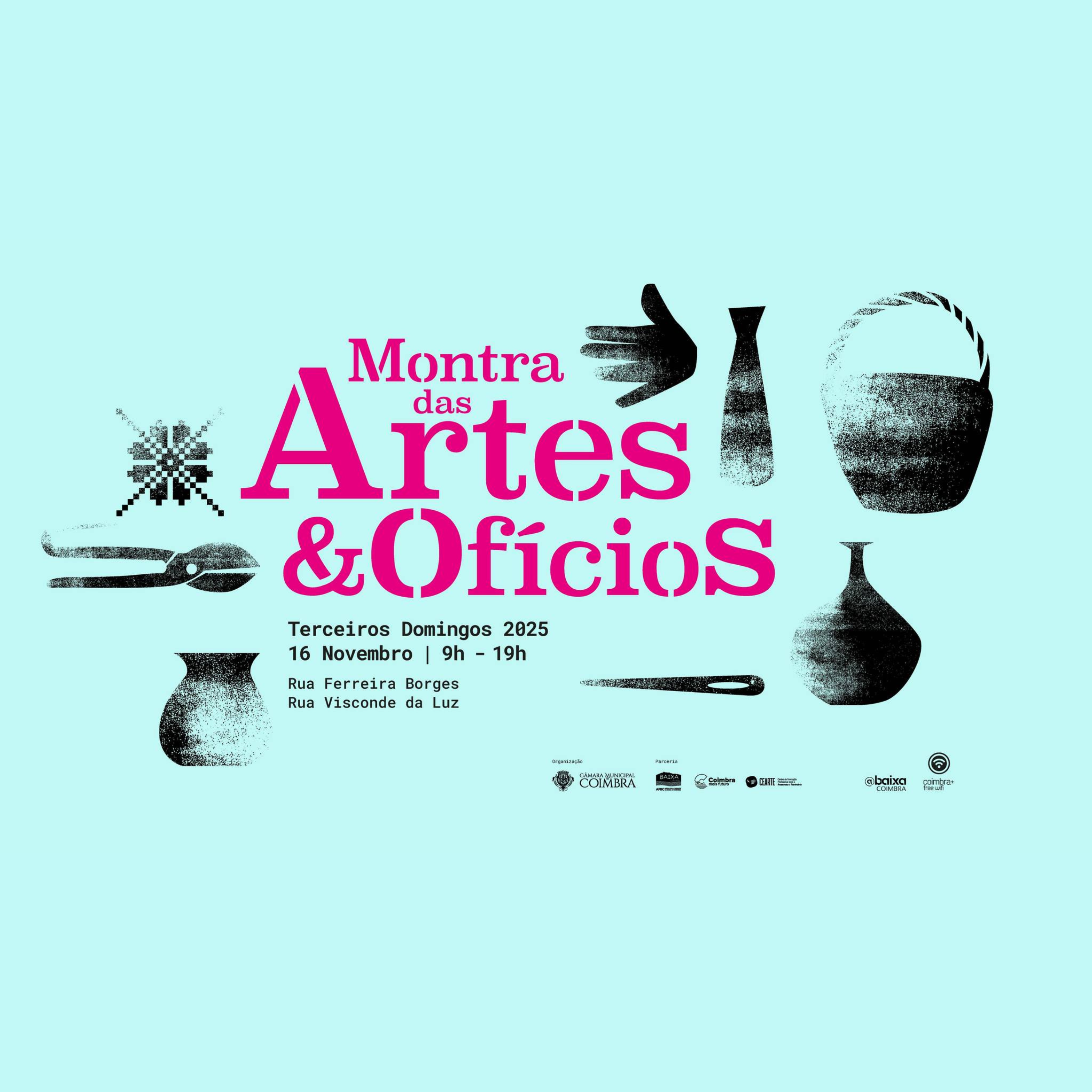 “𝗠𝗼𝗻𝘁𝗿𝗮 𝗱𝗮𝘀 𝗔𝗿𝘁𝗲𝘀 & 𝗢𝗳í𝗰𝗶𝗼𝘀” 𝗮𝗻𝗶𝗺𝗮 𝗮 𝗕𝗮𝗶𝘅𝗮 𝗱𝗲 𝗖𝗼𝗶𝗺𝗯𝗿𝗮 𝗻𝗼 𝗽𝗿ó𝘅𝗶𝗺𝗼 𝗱𝗼𝗺𝗶𝗻𝗴𝗼