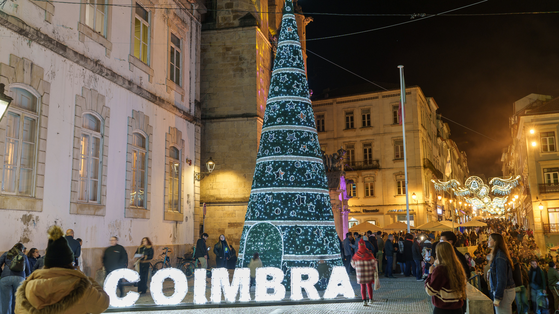 Natal chega a Coimbra com luzes, mercado e concertos