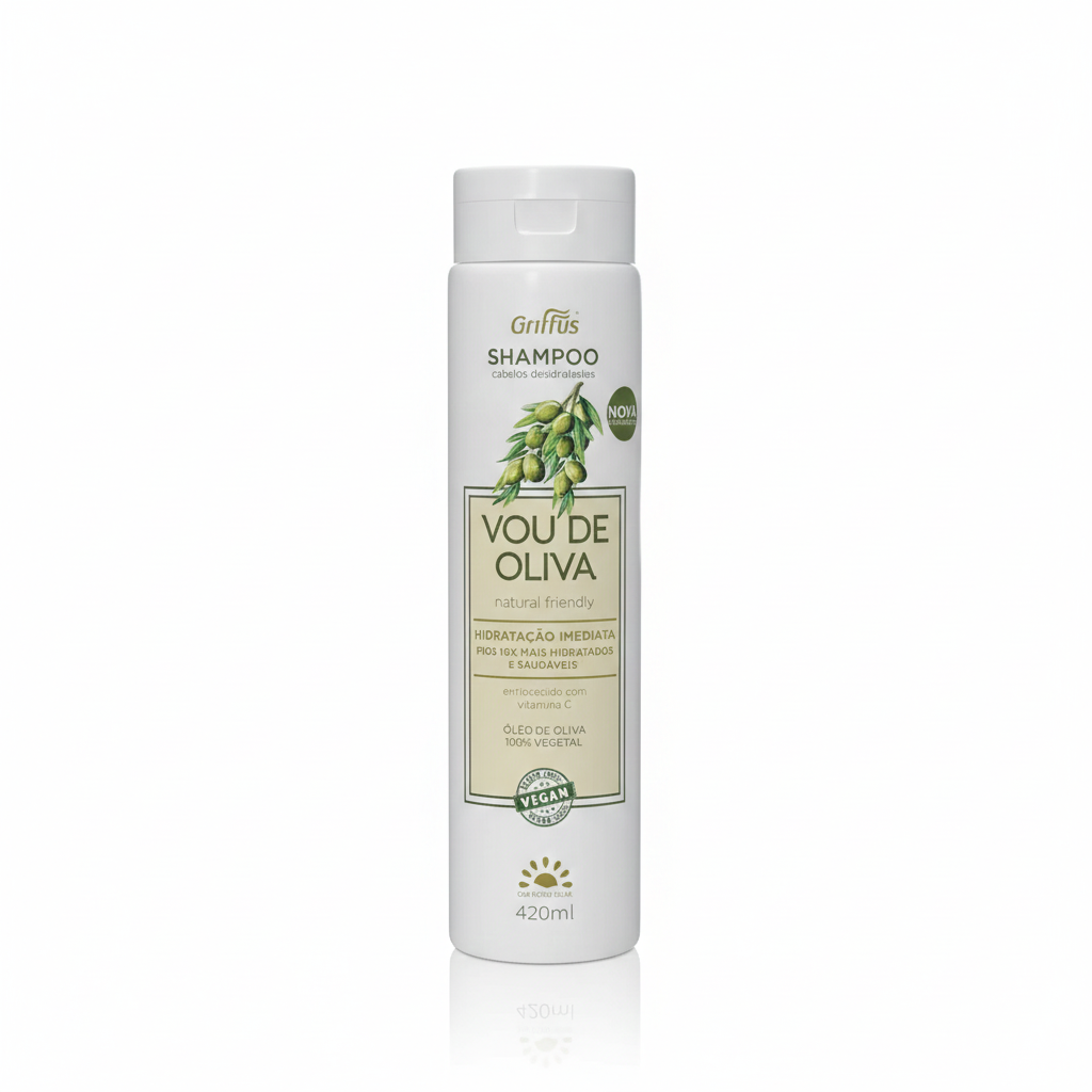 Shampoo Hidratação Imediata (1A-4C) VOU DE OLIVA 420 ml