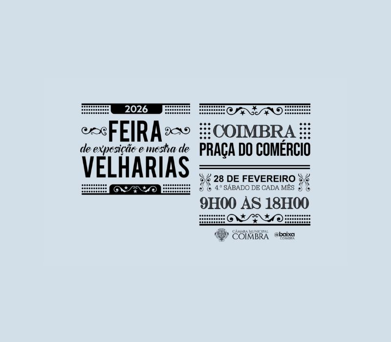 Praça do Comércio acolhe Feira das Velharias no próximo sábado