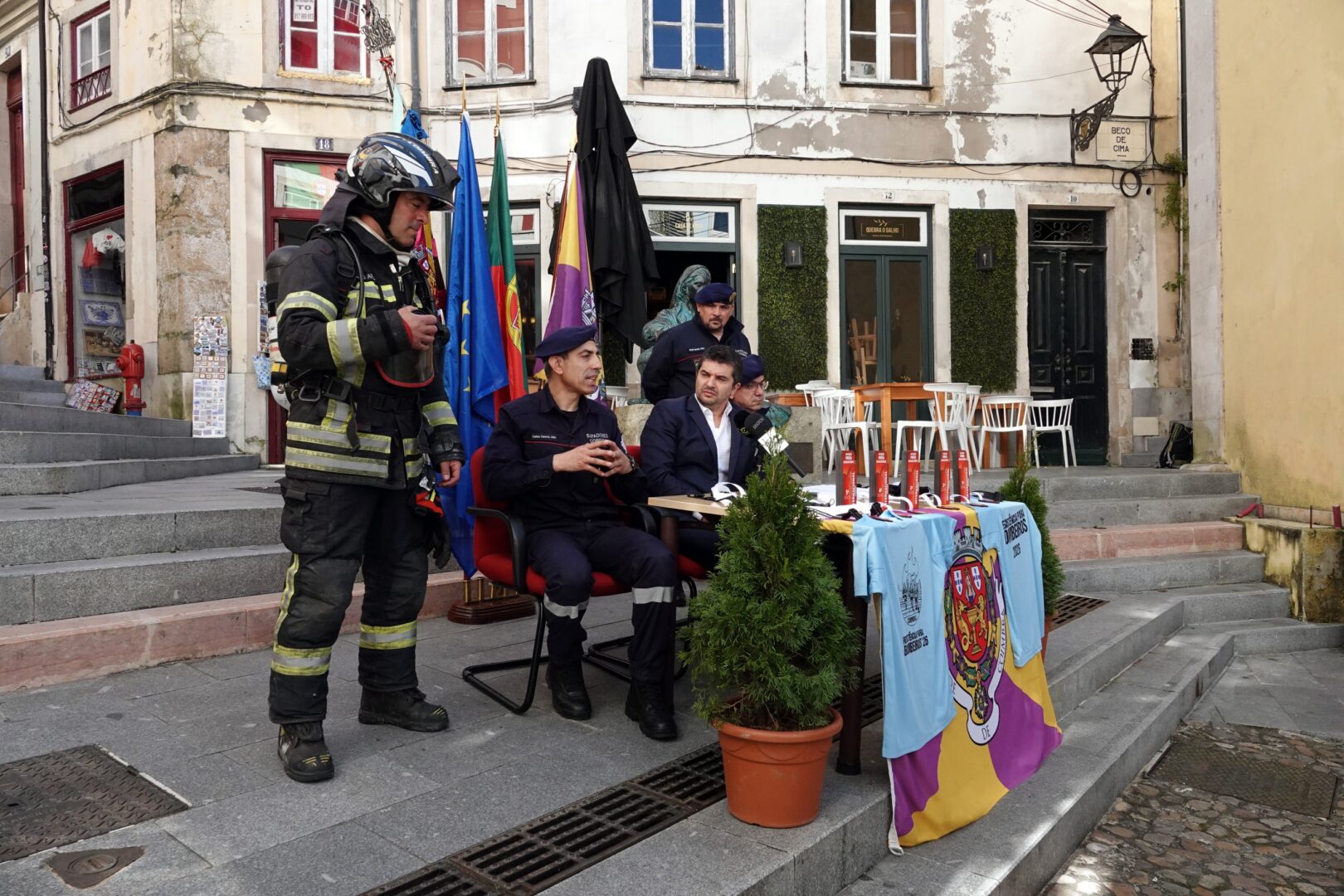 Cerca de 600 bombeiros participam este sábado na IV Elite Quebra Costas Internacional em Coimbra