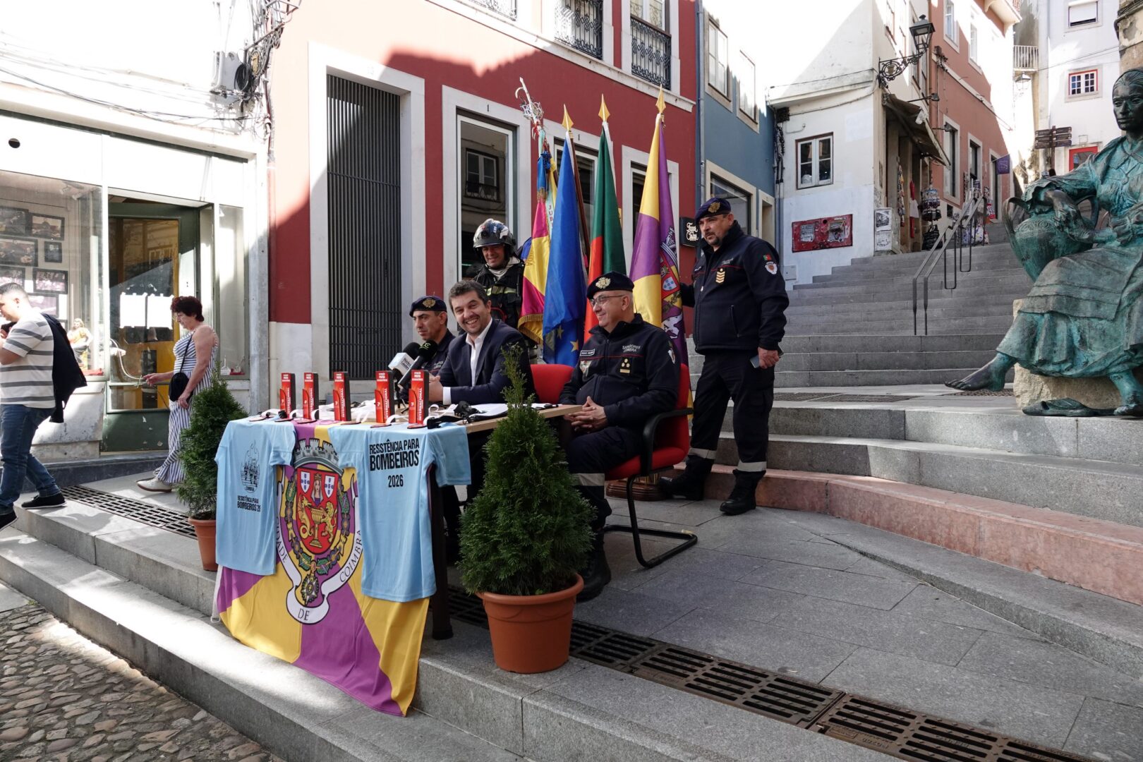 Cerca de 600 bombeiros participam este sábado na IV Elite Quebra Costas Internacional em Coimbra