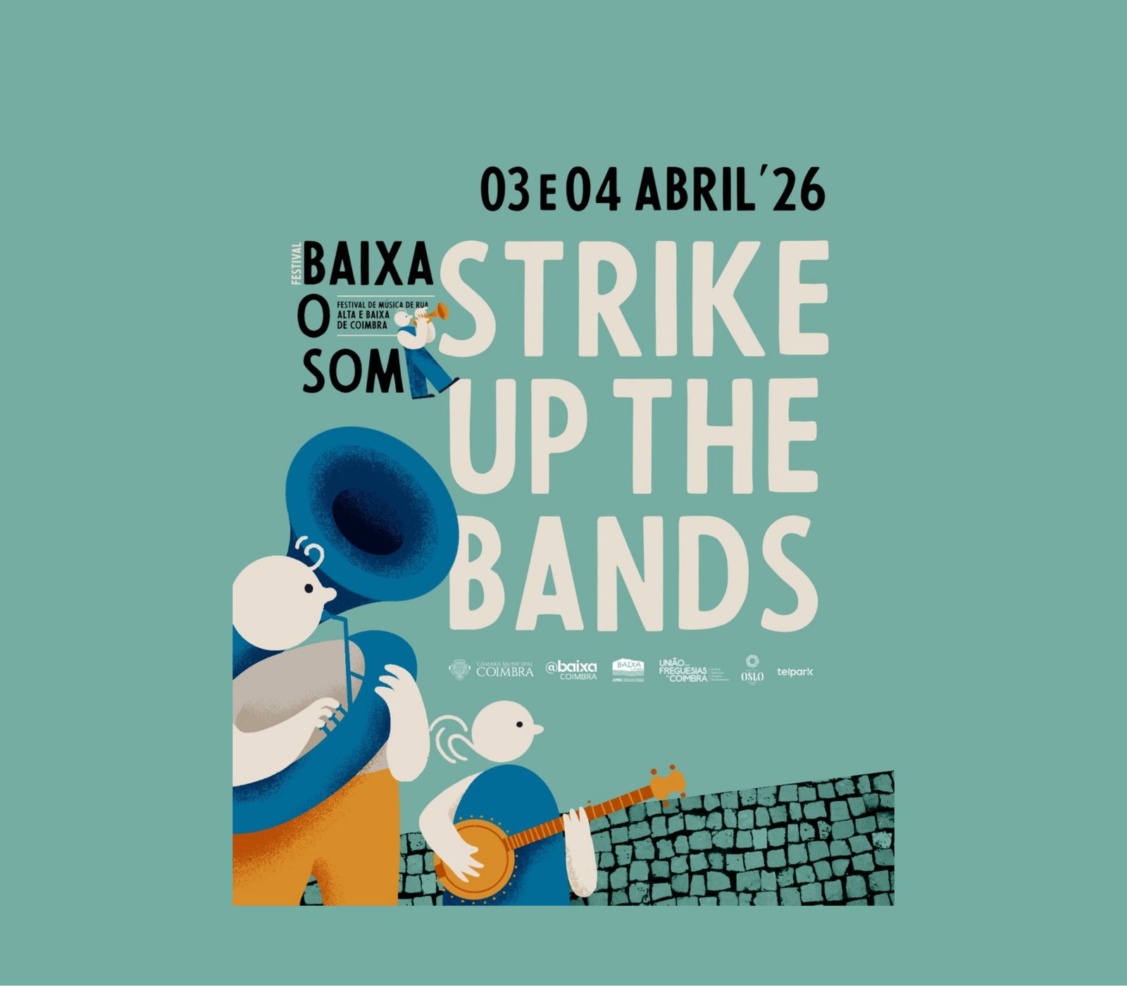 Festival BAIXA’o’SOM regressa a Coimbra em junho com três dias de concertos de rua e estreia internacional