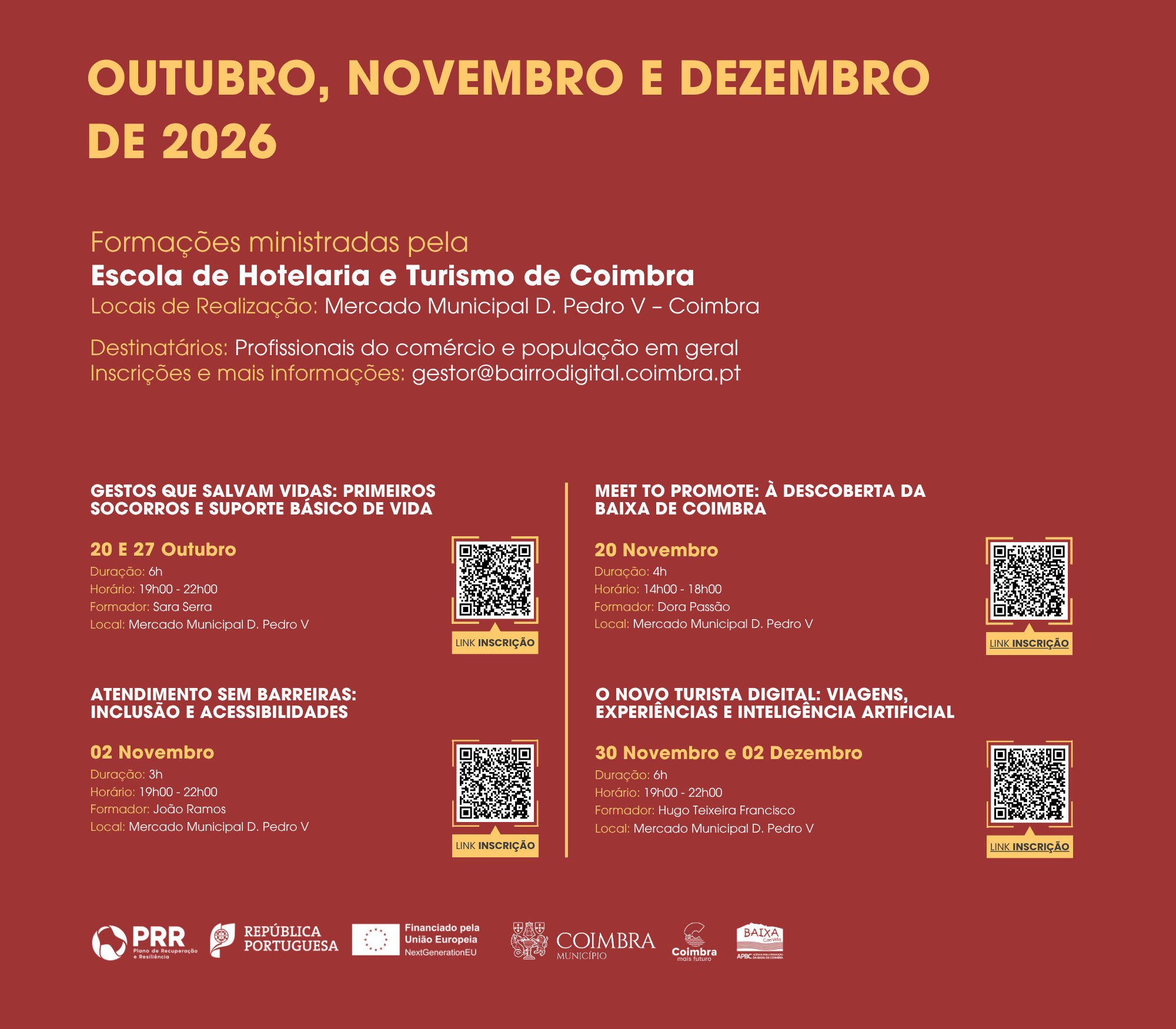 @Baixa Coimbra - Ações de Formação